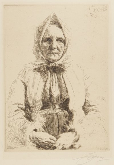 Mona av Anders Leonard Zorn