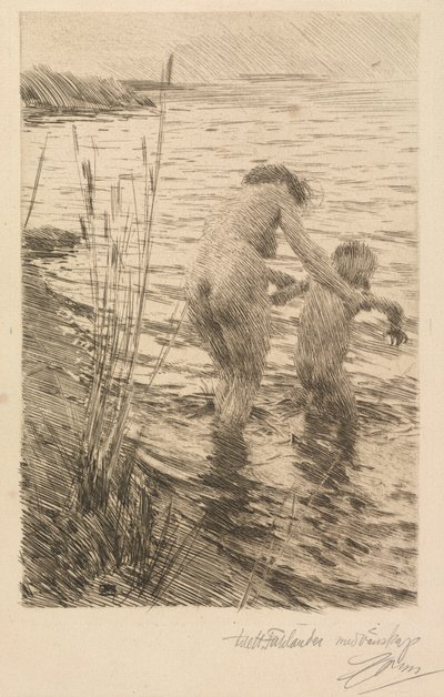 Først 1890. av Anders Leonard Zorn