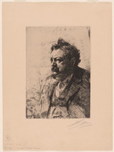 William Ernest Mason av Anders Leonard Zorn