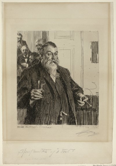 Toast II av Anders Leonard Zorn