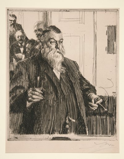 En Toast II av Anders Leonard Zorn