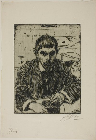 Albert Engstrøm av Anders Zorn
