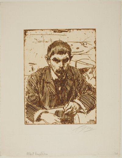 Albert Engstrøm av Anders Zorn
