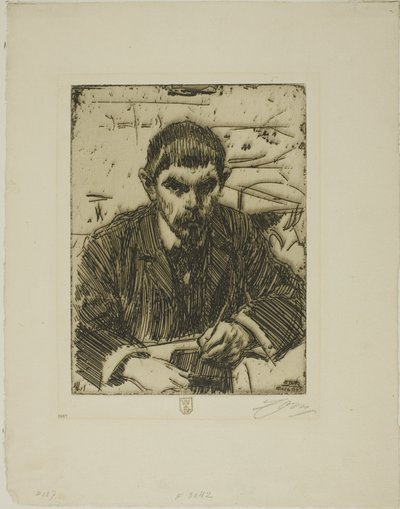 Albert Engstrøm av Anders Leonard Zorn