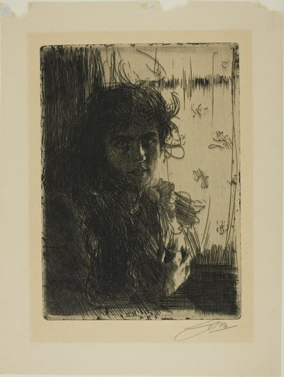 En irsk jente eller Annie av Anders Leonard Zorn