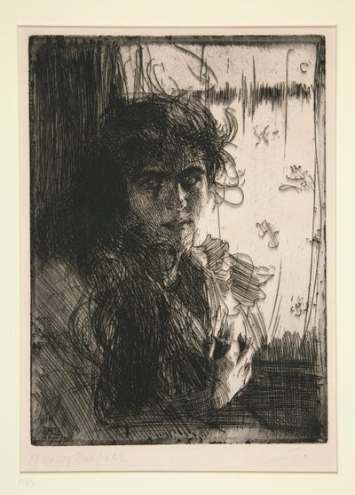 En irsk jente eller Annie av Anders Leonard Zorn
