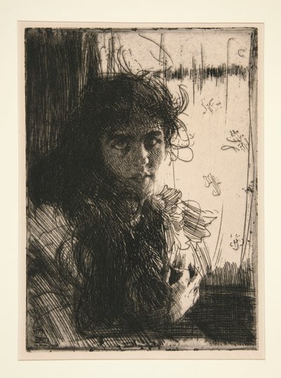 En irsk jente eller Annie av Anders Leonard Zorn