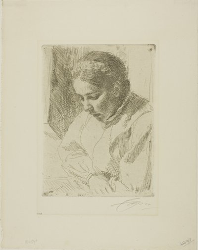 Ved bønn av Anders Leonard Zorn