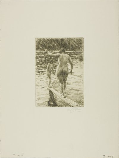 Balansere av Anders Leonard Zorn