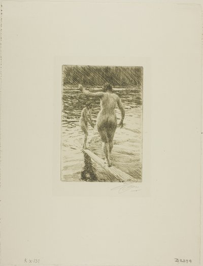 Balansere av Anders Leonard Zorn