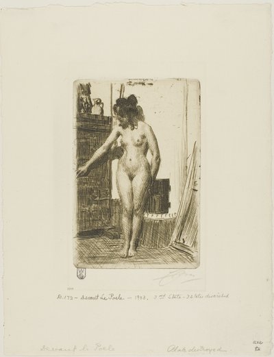 Før komfyren av Anders Leonard Zorn