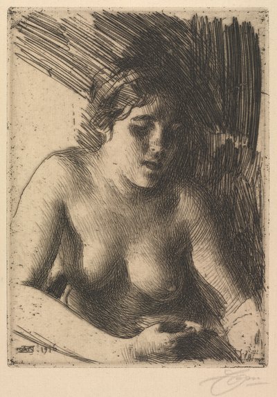 Bryst av Anders Leonard Zorn
