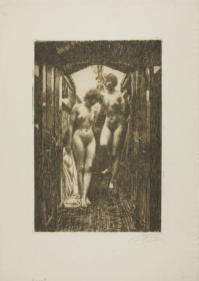 Hytte av Anders Leonard Zorn