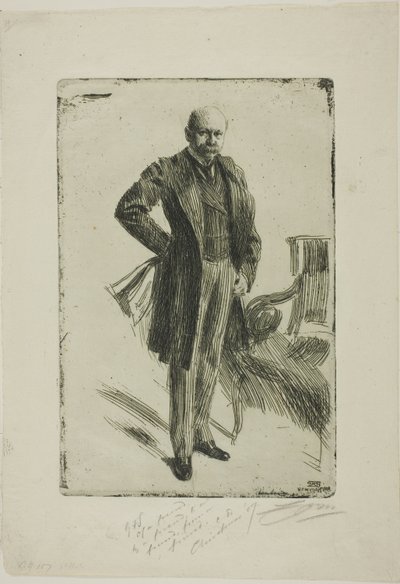 Oberst Lamont I (hel lengde) av Anders Leonard Zorn