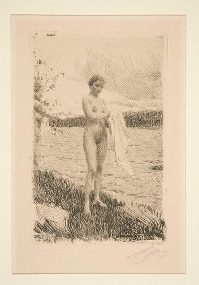 Dalelva av Anders Leonard Zorn