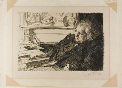 Ernest Renan av Anders Leonard Zorn