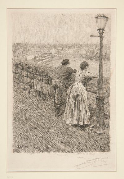 Fisker ved St. Ives av Anders Leonard Zorn