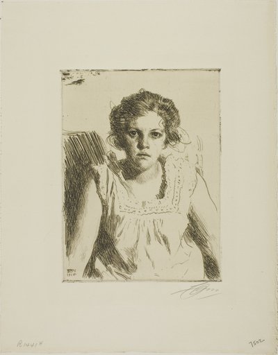 Frida av Anders Leonard Zorn