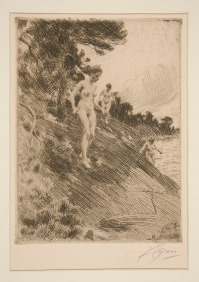 Skremt av Anders Leonard Zorn