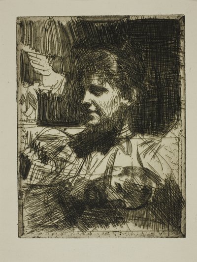 Gerda Hagborg I ("Å behage") av Anders Leonard Zorn