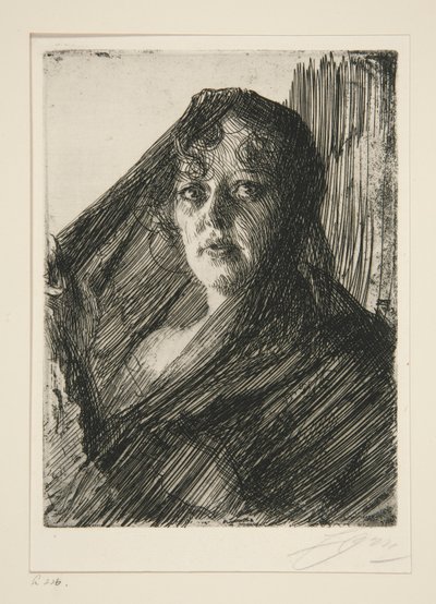 Gerda Lundequist av Anders Leonard Zorn