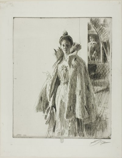 HKH Prinsesse Ingeborg av Sverige I av Anders Leonard Zorn