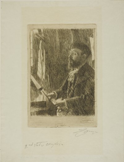 J.B. Faure av Anders Leonard Zorn