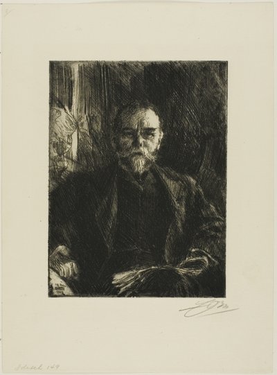 John Hay av Anders Leonard Zorn