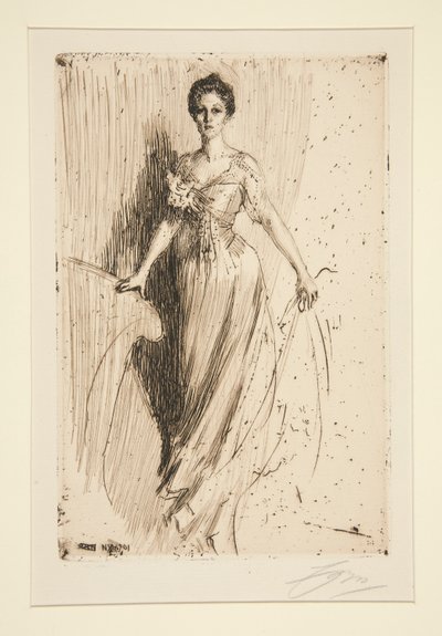 Frøken Ludman av Anders Leonard Zorn