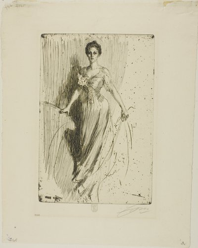 Frøken Lurman av Anders Leonard Zorn