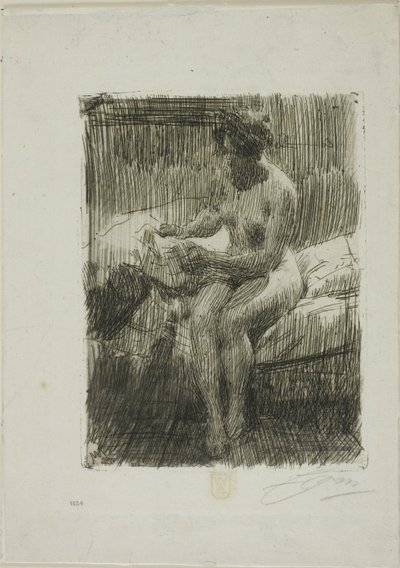 Modelllesing av Anders Leonard Zorn