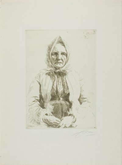 Mona av Anders Leonard Zorn