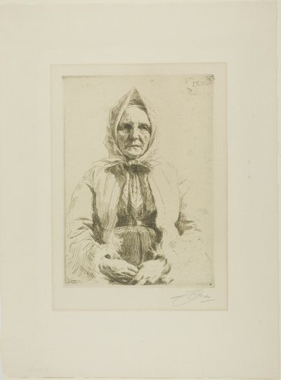 Mona av Anders Leonard Zorn