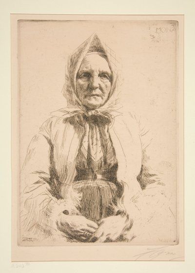Mona av Anders Leonard Zorn