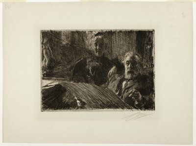 Herr og fru Fürstenberg av Anders Leonard Zorn
