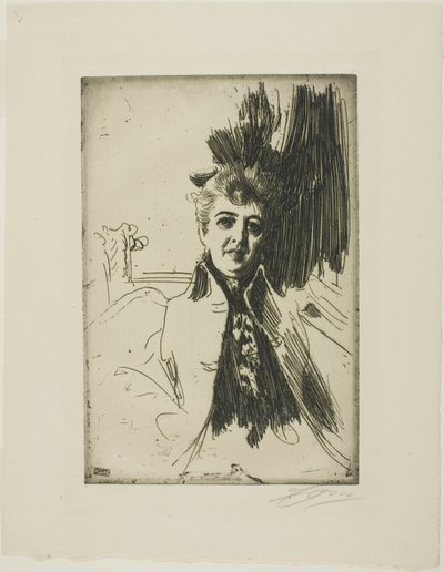 Fru Potter Palmer av Anders Leonard Zorn