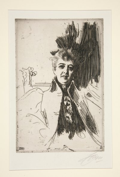 Fru Potter Palmer av Anders Leonard Zorn