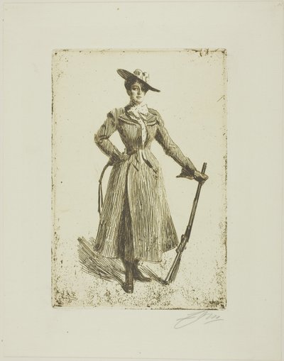 Mrs. Thompson Seton av Anders Leonard Zorn