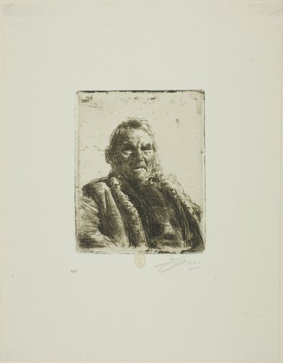 Old Soldier ("Prinsen") av Anders Leonard Zorn