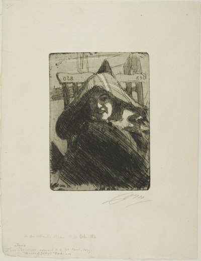 På Atlanterhavet av Anders Leonard Zorn