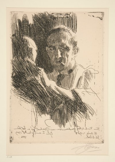 Prins Paul Toubetskoy II av Anders Leonard Zorn