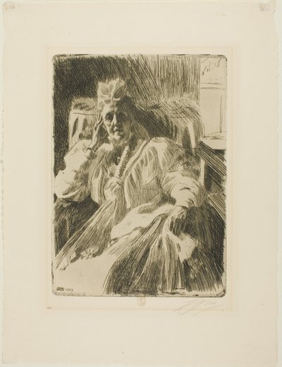 Dronning Sofia av Anders Leonard Zorn