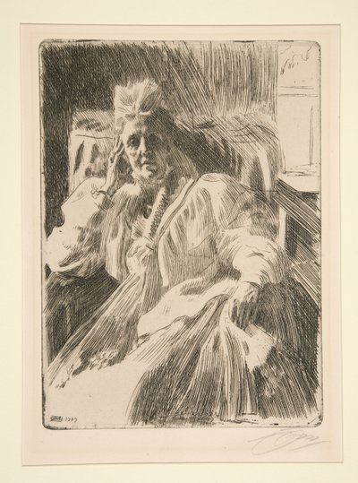 Dronning Sofia av Anders Leonard Zorn