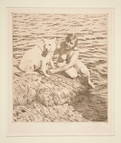 Sappo av Anders Leonard Zorn