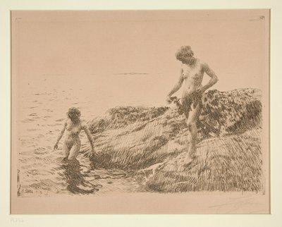 Seaward Skerries av Anders Leonard Zorn