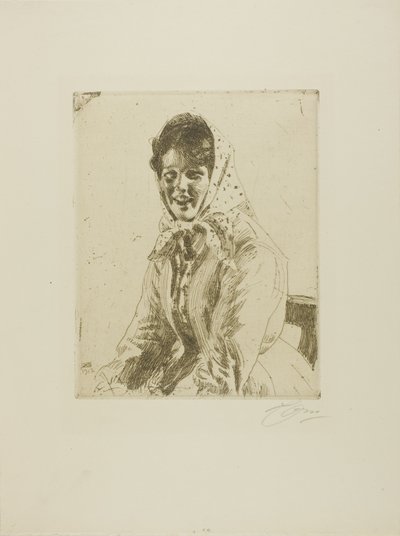 En Skeri-jente av Anders Leonard Zorn
