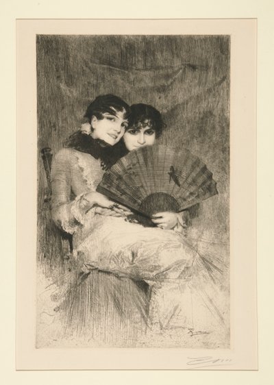 Spanske søstre av Anders Leonard Zorn