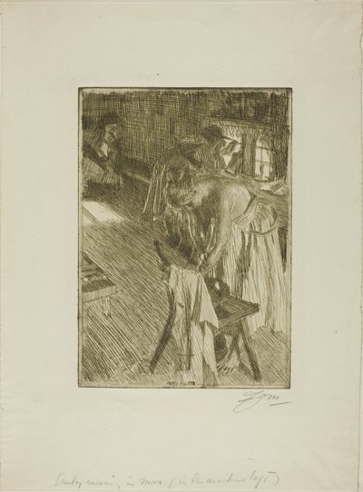 Søndag morgen av Anders Leonard Zorn
