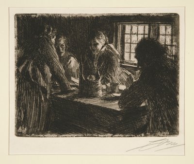 Brudepiken av Anders Leonard Zorn