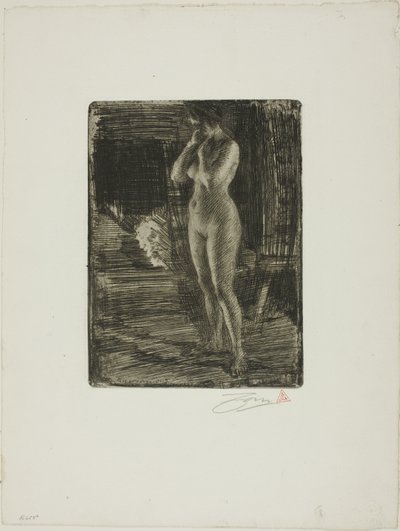 Den første stillingen av Anders Leonard Zorn